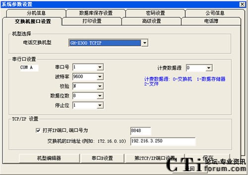 IPPBX MG3000-XݔCDRc(sh)F(xin)ӋM(fi)